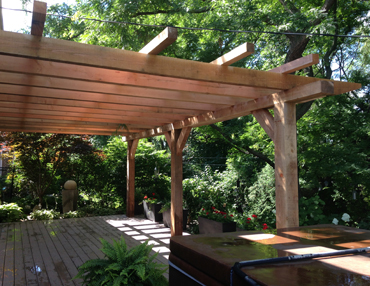 wood in the landscape by terrascape landscape construction